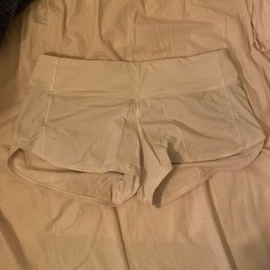White Speed up 2.5 in shorts